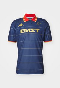 Kappa Gara KOMBAT 2024 HOME KALLITHEA - Futbola krekls - blue/orange tomato/yellow