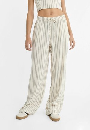 Stradivarius Pantalon classique - white