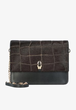 Schoudertas - dark brown