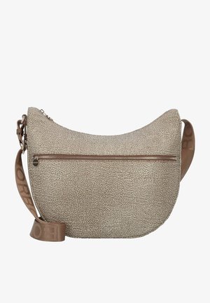 Borbonese LUNA - Borsa a tracolla - beige marrone