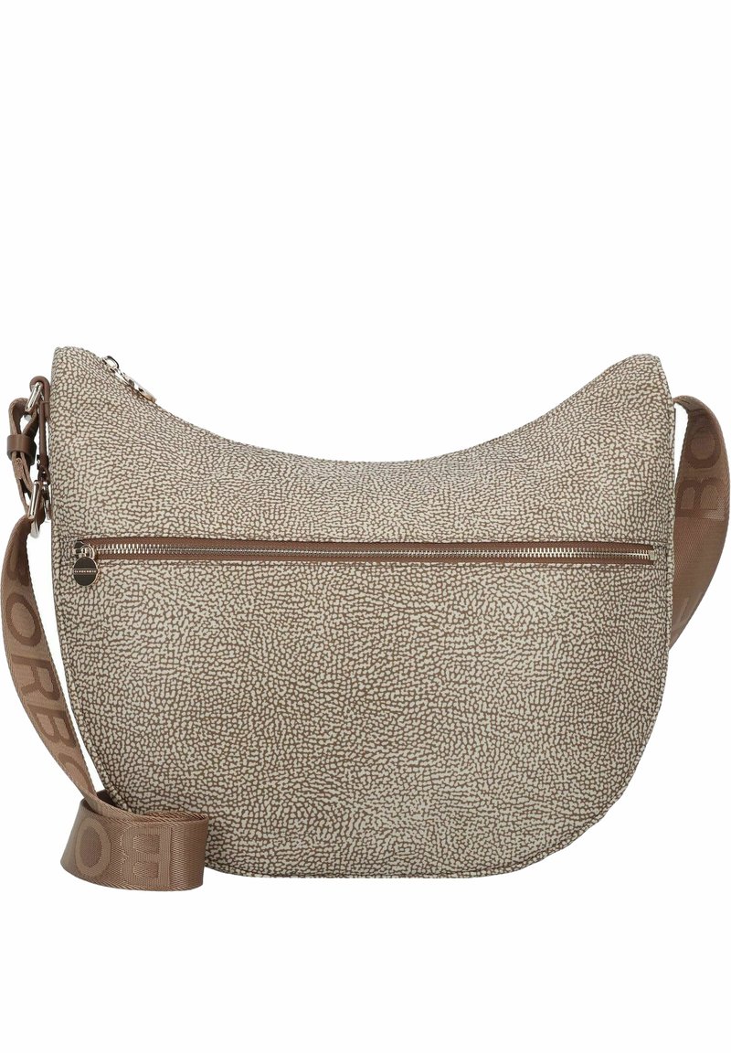 Borbonese LUNA  - Schoudertas - beige  marrone