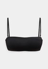 BANDEAU STRAPS ESSENTIALS - Πάνω μέρος μπικίνι - black