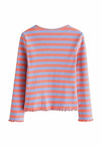 Next REGULAR FIT - LONG SLEEVE - Långärmad tröja - orange purple stripe