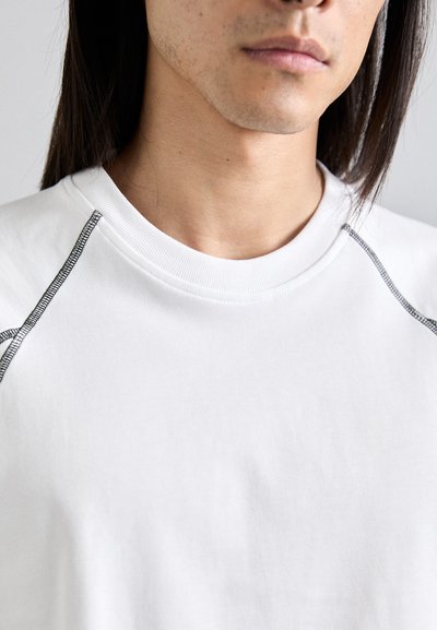 J.LINDEBERG CORADO CONTRAST SEAM - T-shirt imprimé - white