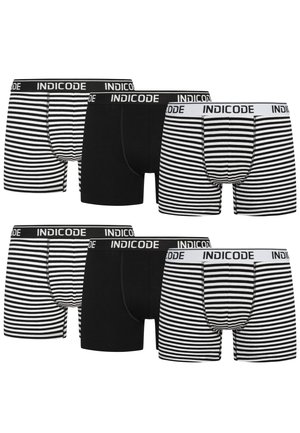 INDICODE JEANS MILANO 6PACK - Hlače - black mix