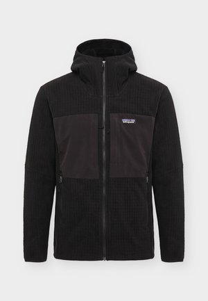 Patagonia, R2 TECHFACE HOODY - Fleecejas - black