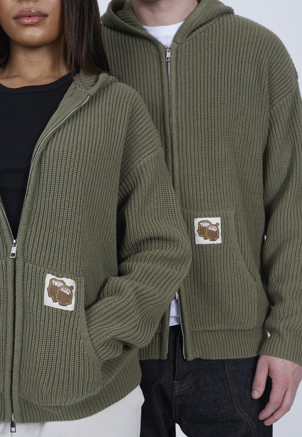 UNISEX - Cardigan - deep lichen4