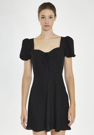 PUFF SLEEVE  MINI - Vardagsklänning - black