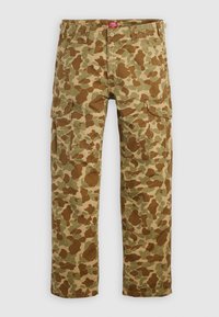 XX CARGO BAGGY - Pantalon cargo - classic duck harvest gold