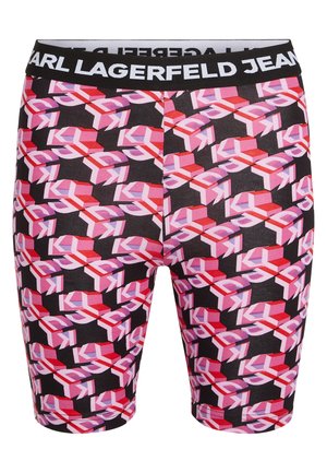 Karl Lagerfeld Jeans CYCLING - Shortsit - pink monogram pattern