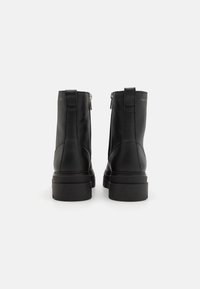 Tommy Hilfiger BICOLOR LACE-UP - Platform ankle boots - black