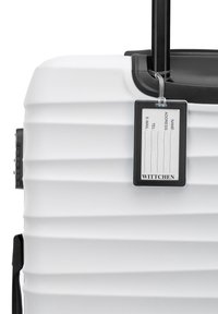WITTCHEN LARGE SUITCASE WITH LUGGAGE TAG FROM ABS - Wheeled suitcase - white