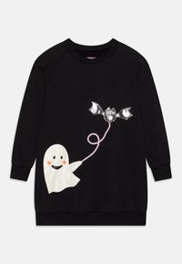 WAUW CAPOW by Bangbang Copenhagen - HAPPY GHOST DRESS - Freizeitkleid - black Thumbnail-Bild 1