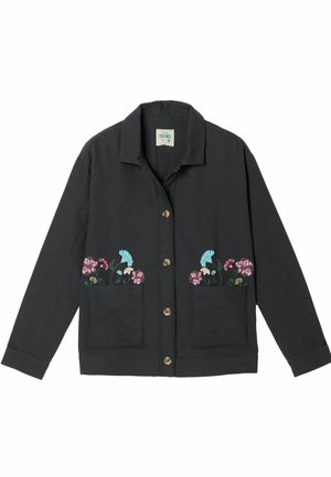 FatFace, REGULAR FIT - ISABELLE EMBROIDERED JACKET - Lichte jas - charcoal grey