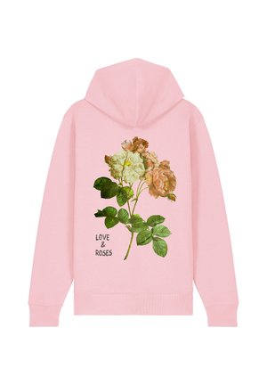 ROSES UNISEX ZIPPED - Zip-up sweatshirt - pink