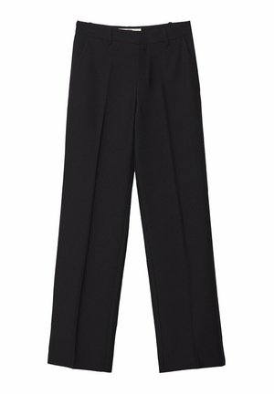 Stradivarius Trousers - black