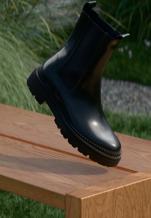 JACY - Platform ankle boots - schwarz