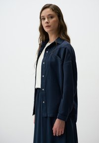 Jimmy Key LOOSE FIT - Giacca di jeans - dark blue