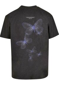 MJ Gonzales METAMORPHOSE  OVERSIZED  - T-Shirt print - charcoal