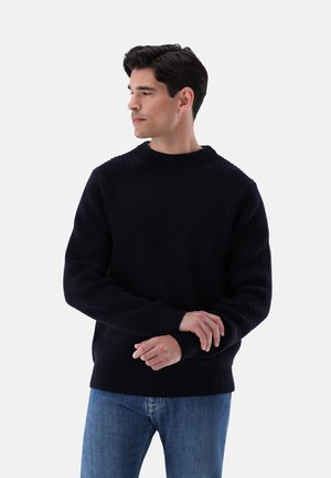 Strickpullover - dark navy