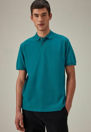 REGULAR - Polo - teal blue