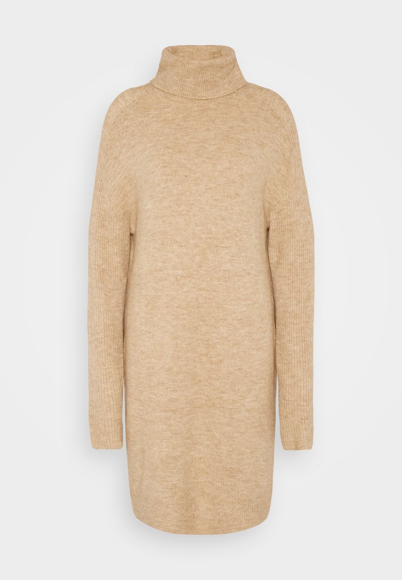 Vero Moda Tall Gebreide jurk taupe Vero Moda Tall Gebreide jurk taupe