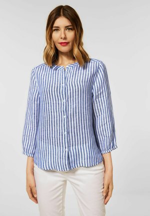 Overhemdblouse - blau