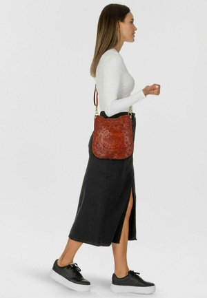 Sac bandoulière - cognac