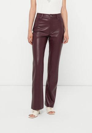 STRAIGHT PANT - Pantalon classique - pure choco