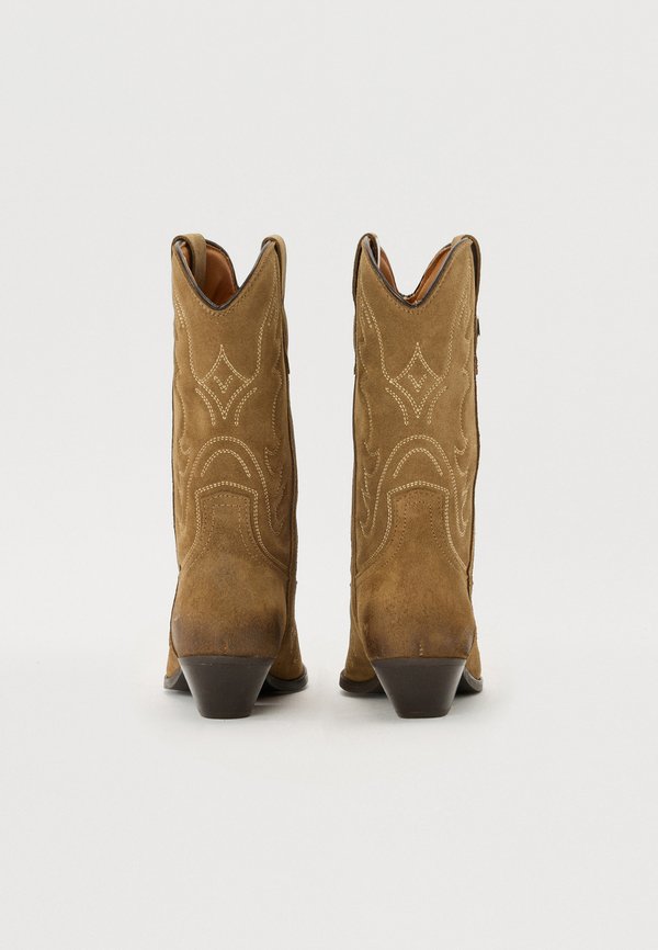 NYMES WESTERN - Cowboy/Biker boots - taupe4
