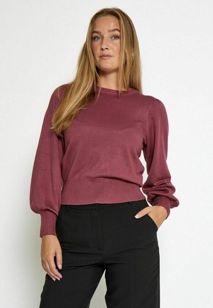 LIVA LONG SLEEVE - Maglione - roan rouge