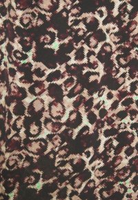 True Religion TUCKED LONGSLEEVE DRESS SQUARES  - Φόρεμα πουκάμισο - brownish