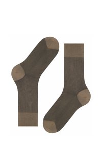FALKE FINE SHADOW - Socken - silbergrau