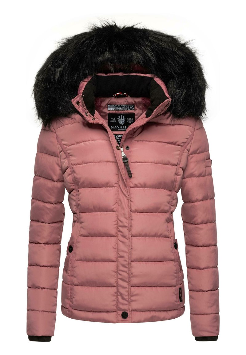 Navahoo - MIAMOR - Winter jacket - dark rose, Enlarge