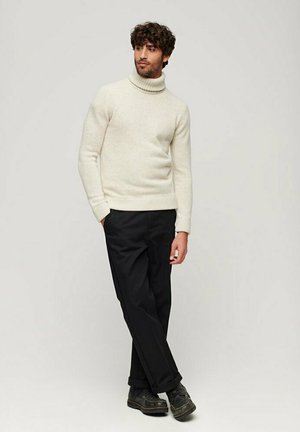 ROLL NECK  - Trui - oatmeal twist