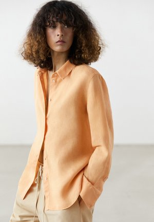Massimo Dutti, Skjortebluser - mottled orange