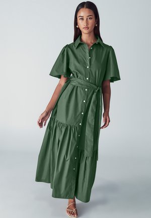 WILLA BEA FRILLED - Maksimekko - emerald