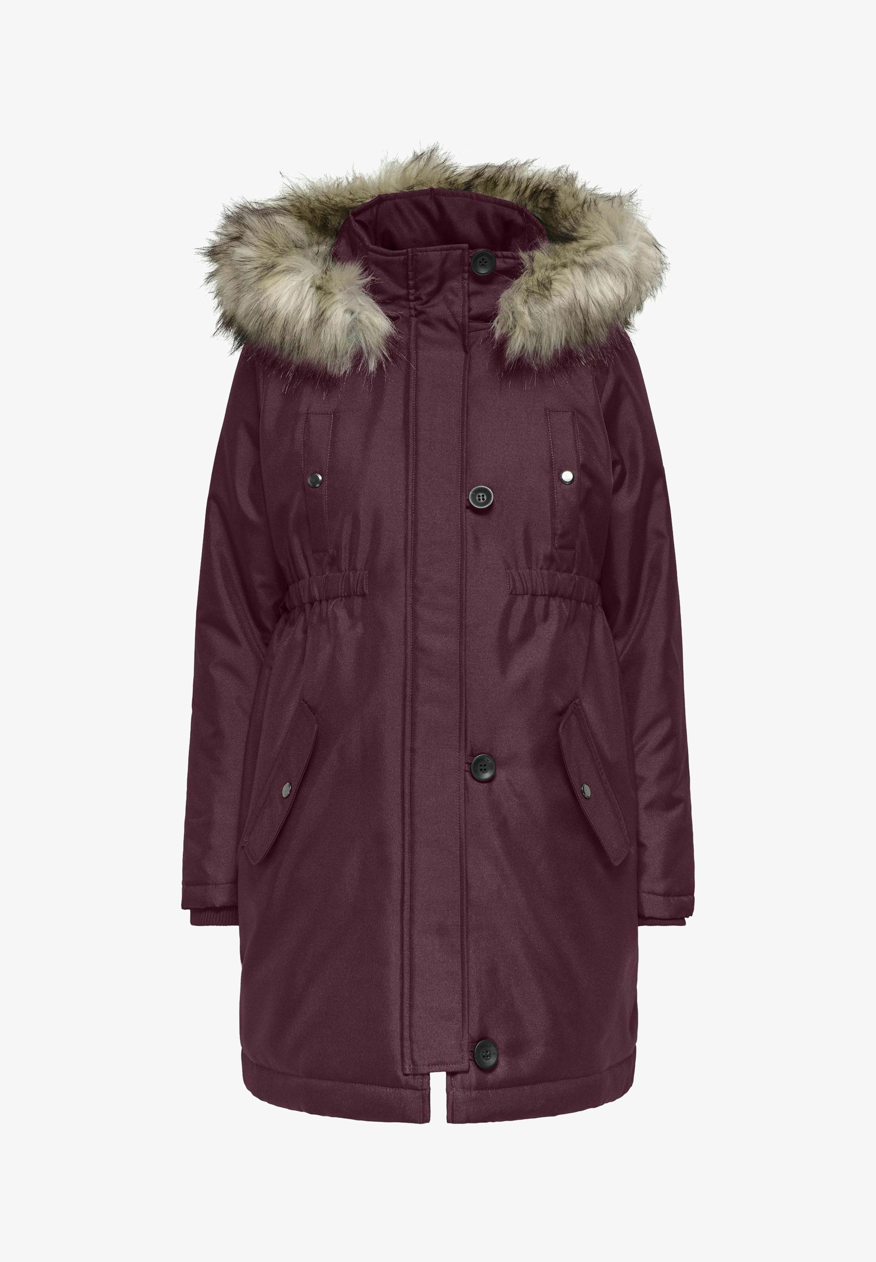 ONLY MATERNITY OLMIRIS Parka mauve wine/mauve Zalando