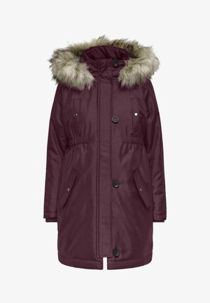 ONLY MATERNITY OLMIRIS - Parka - mauve wine