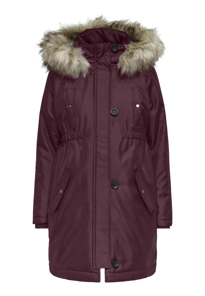 ONLY MATERNITY OLMIRIS - Parka - mauve wine