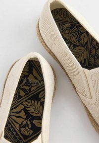 Next TEXTURED - REGULAR FIT - Espadrille - stone