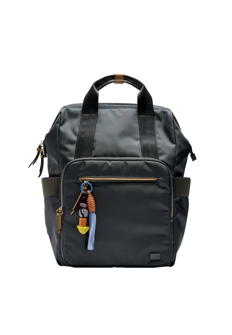 PARFOIS HANDBAG AQUARIUS ECRU L niebieski