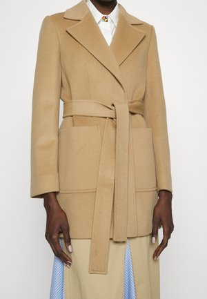 Halflange jas - camel