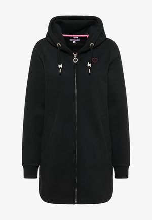 MYMO BLONDA - Zip-up sweatshirt - schwarz