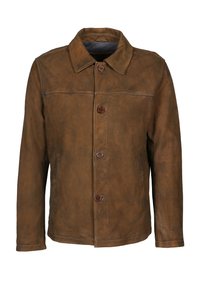 PAOLO - Nahkatakki - hazel