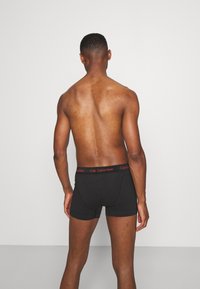 Calvin Klein Underwear TRUNK 3 PACK COTTON STRETCH - Cuecas boxer - red/pewter/winterberry