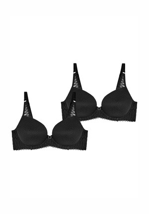 2-PACK  - Beugel BH - black