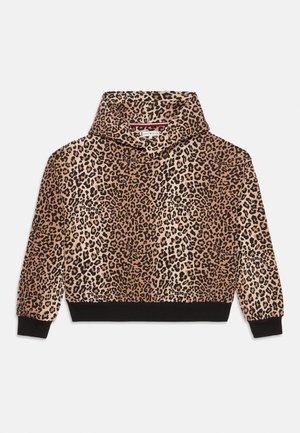 LEOPARD HOODIE - Sweatshirt - multi-coloured