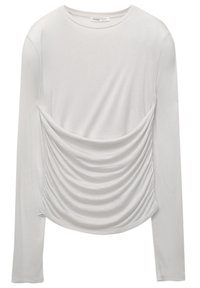 Majica z dolgimi rokavi - beige