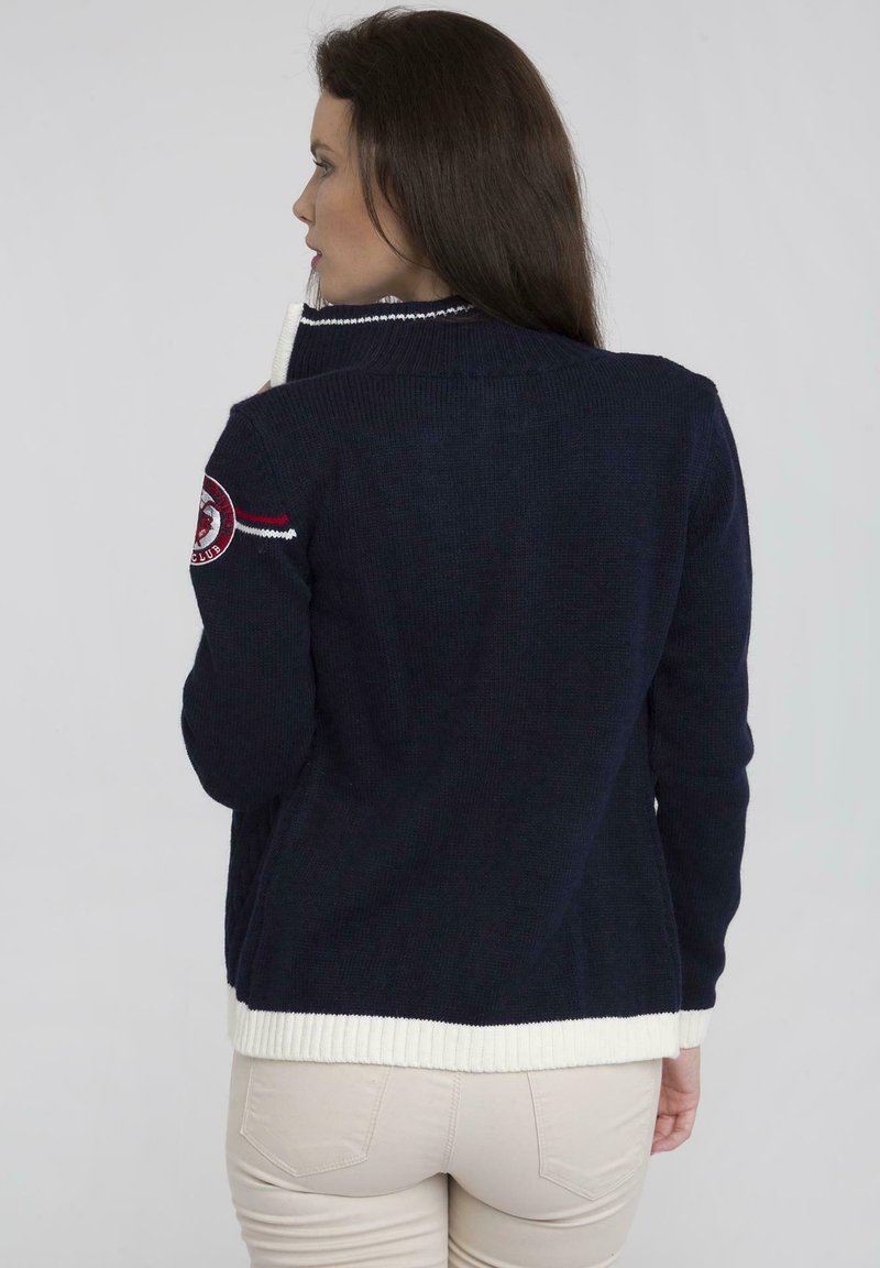 Damen Strickjacken | Sir Raymond Tailor Strickjacke navy-ecru/blau - OX43151 Damen Strickjacken | Sir Raymond Tailor Strickjacke navy-ecru/blau - OX43151